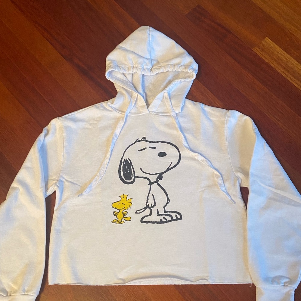 Snoopy Hoodie crop top